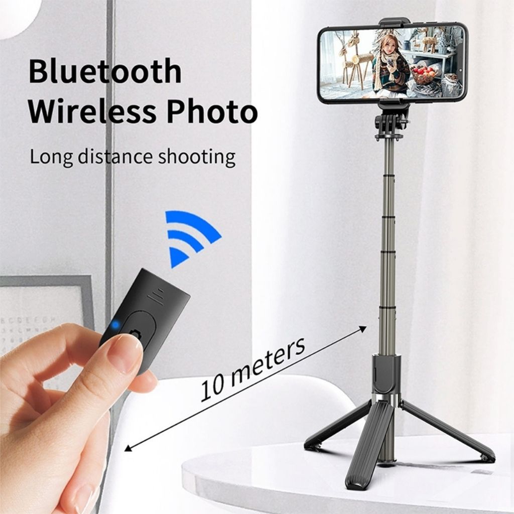 Selfie Stick Tripod Bluetooth Remote Control Techstop