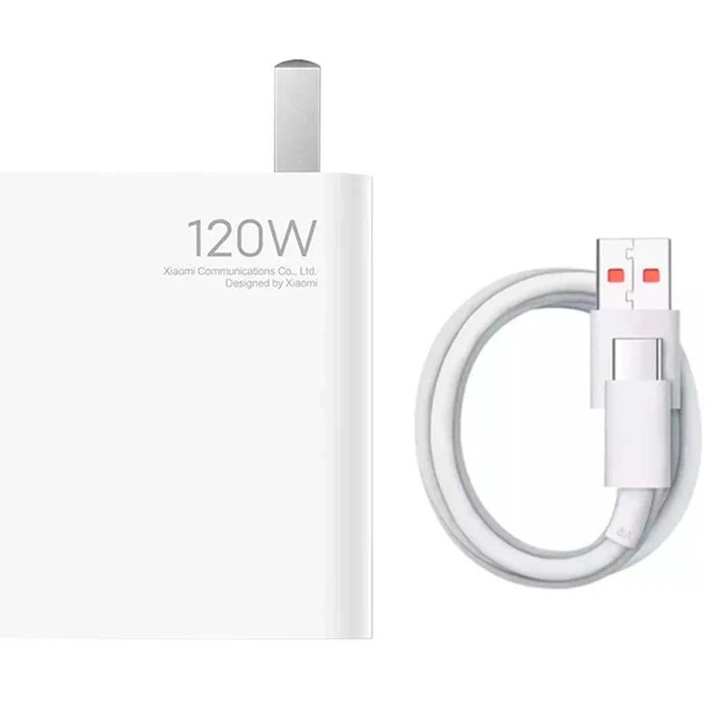 Xiaomi 120W Charging Combo Type-A Cargador Resistente - Blanco XIAOMI