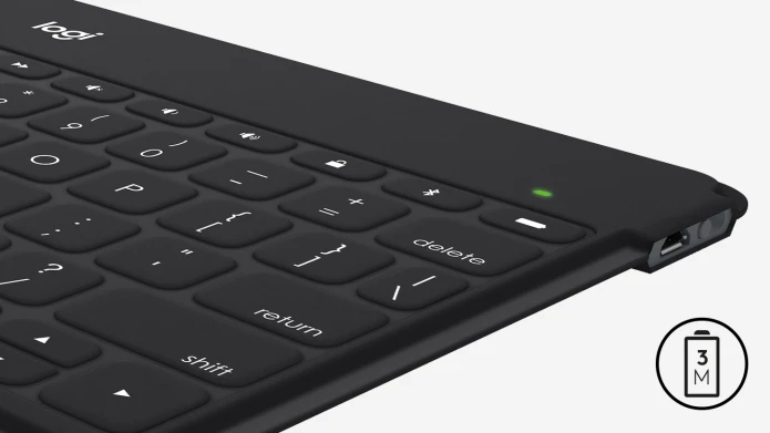Logitech Keys-To-Go Ultra Keyboard Wireless Black
