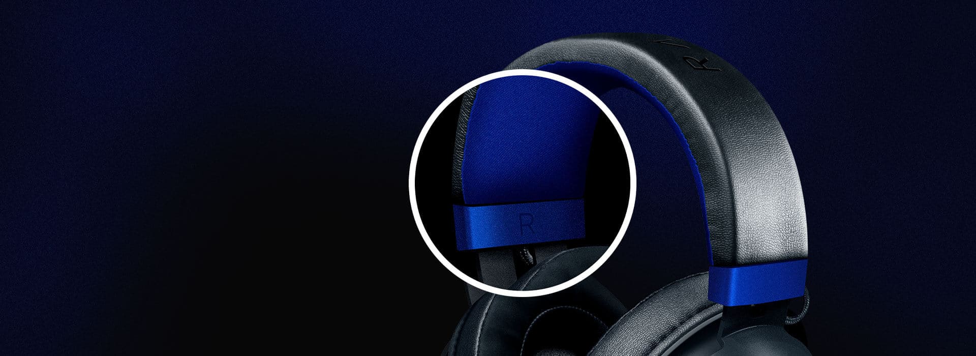 Razer Kraken Wired Console Gaming Headset Black/Blue