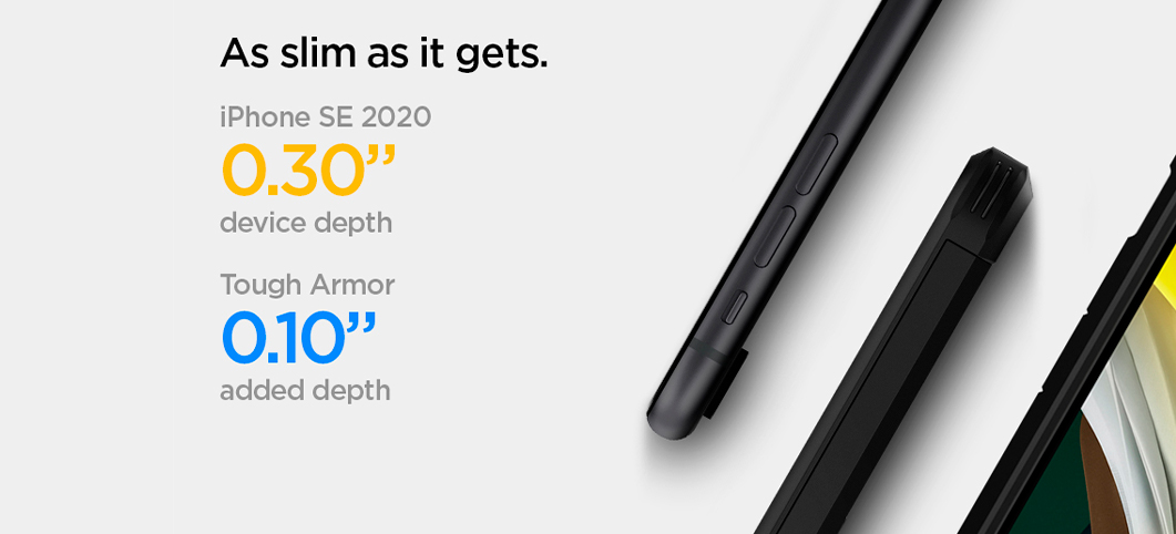 Spigen Slim Armor iPhone SE/7/8 Black