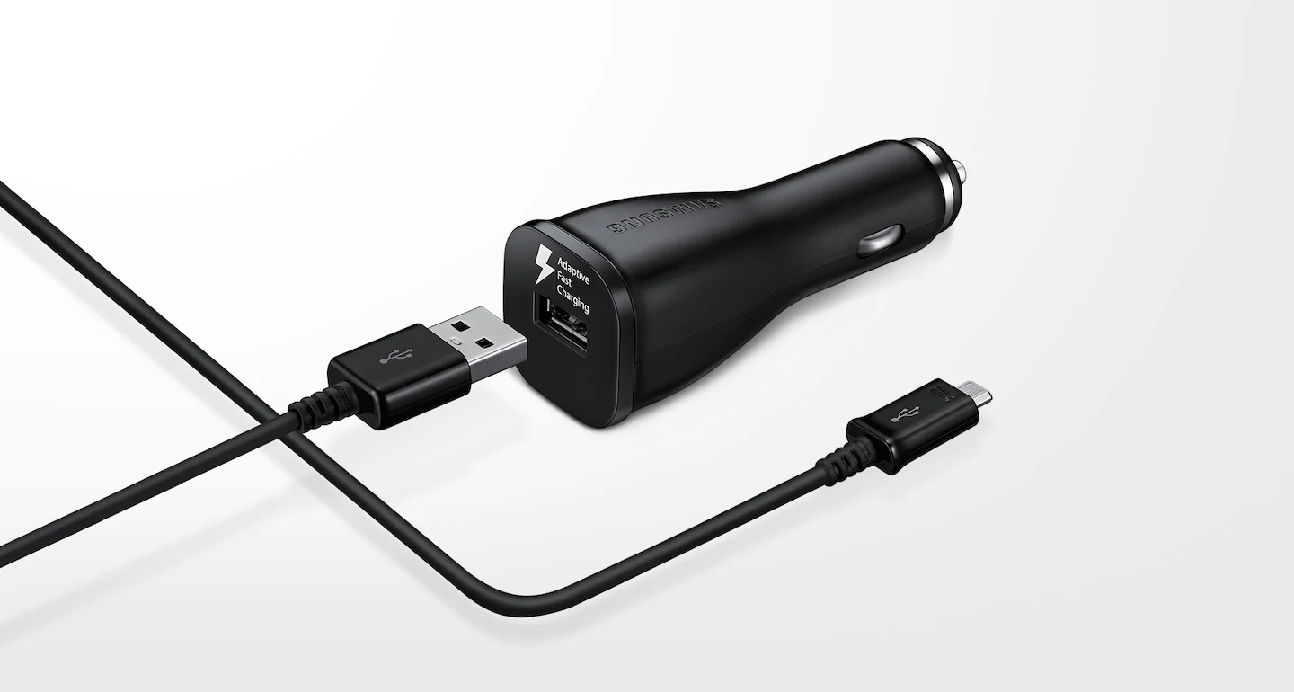 Samsung Car Adapter Micro USB 15w Fast Charge