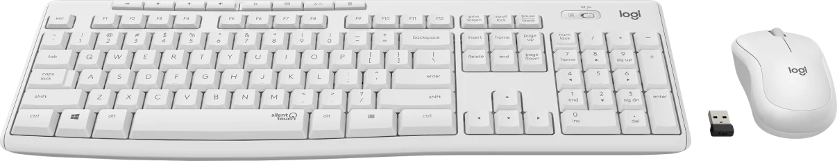 Logitech Cordless Keyboard + Mouse Wireless