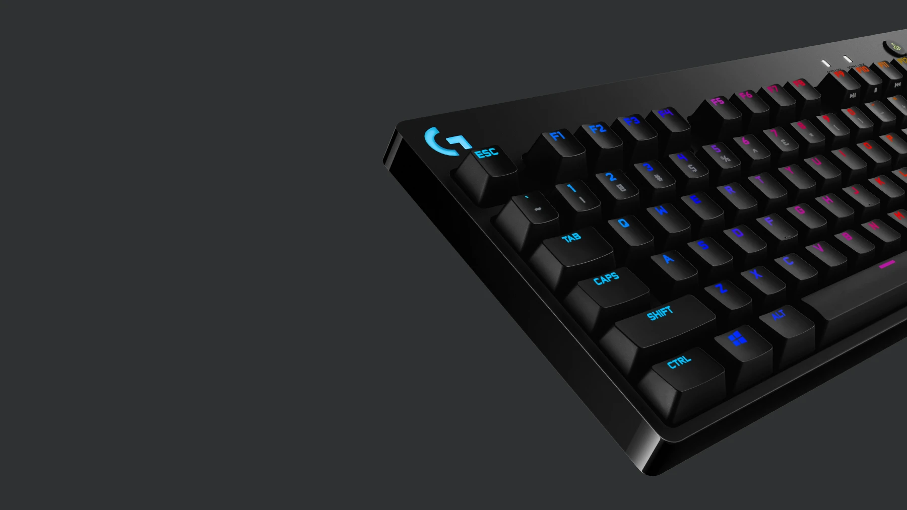 Logitech Pro KDA Keyboard Gaming Wired Black