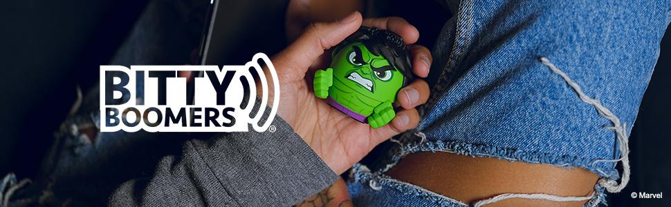 Bitty Boomer Speaker marvel Bluetooth Hulk