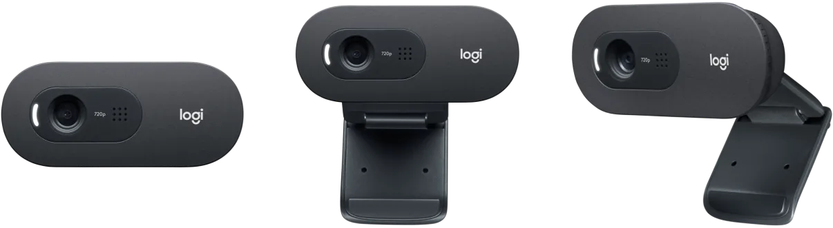 Logitech C505 HD Webcam Black