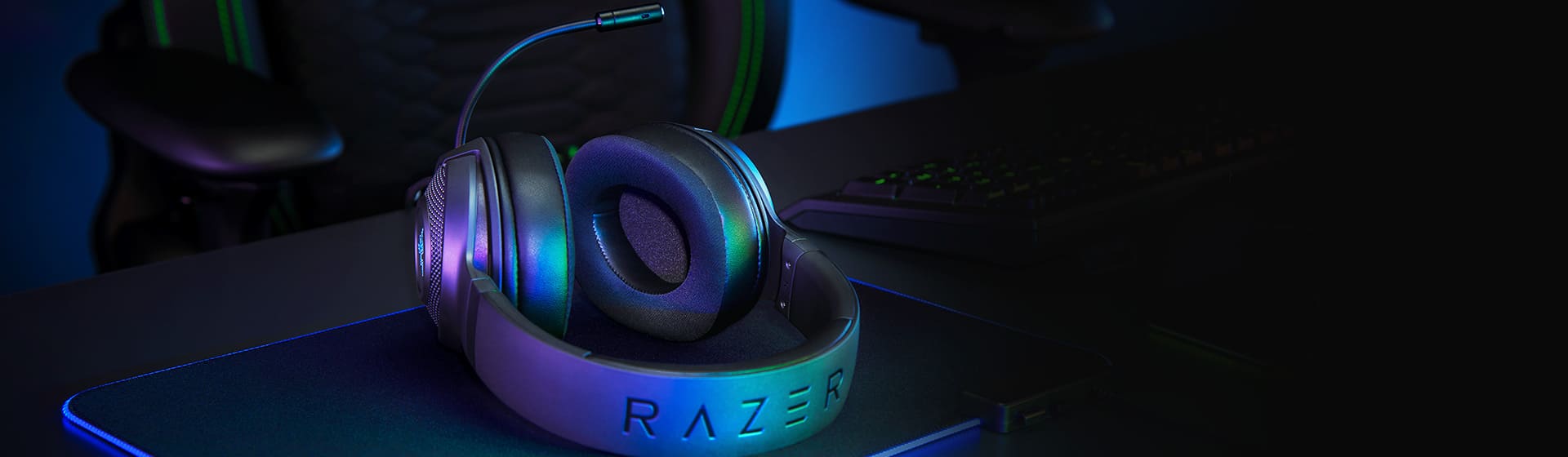 Razer Kraken V3 X Wired Usb Gaming Headset Black