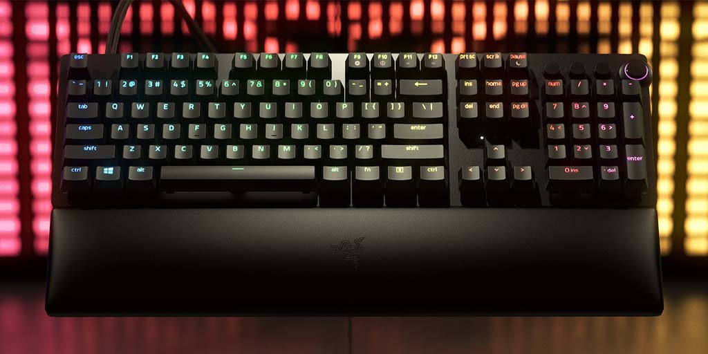 Razer Huntsman v2 analog Optical Gaming Keyboard Black